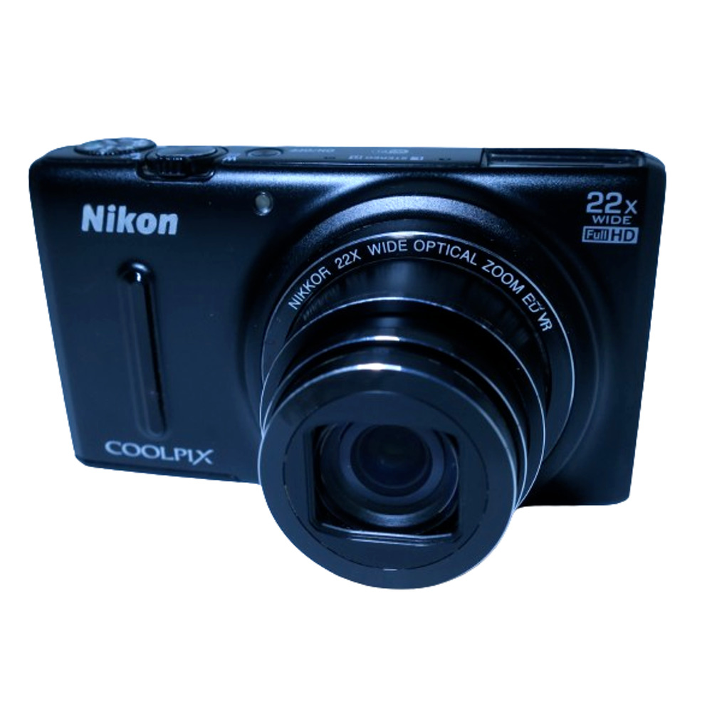 Nikon COOLPIX S9600 16.0MP Digital Camera - Black - Working *Read